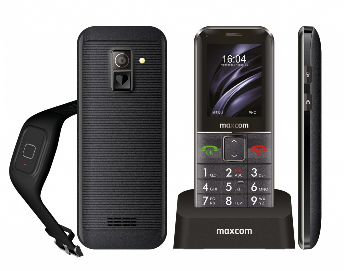 Telefon MM 735BB Comfort + opaska SOS 