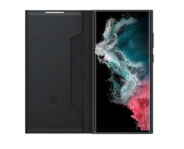 Etui Smart LED View Cover S22 Ultra black 