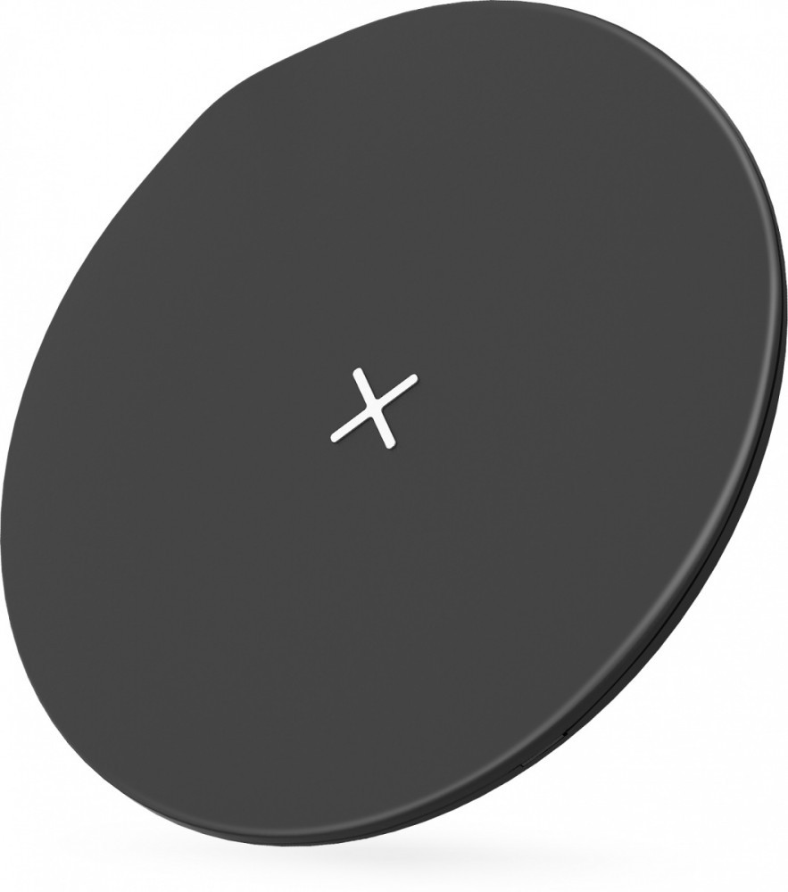 Ładowarka bezprzewodowa 10W YAC 5110BK, LED, certyfikat Qi 