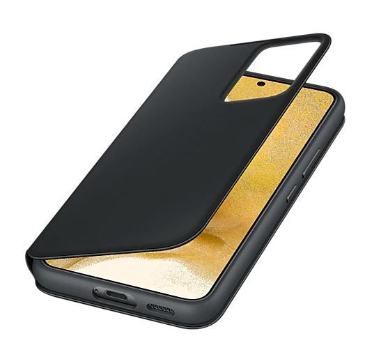 Etui Smart Clear View Cover S22+ black 