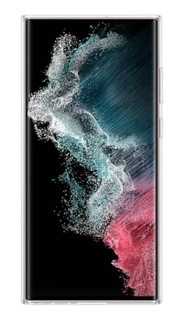 Etui Clear Standing Cover S22 Ultra Transparent