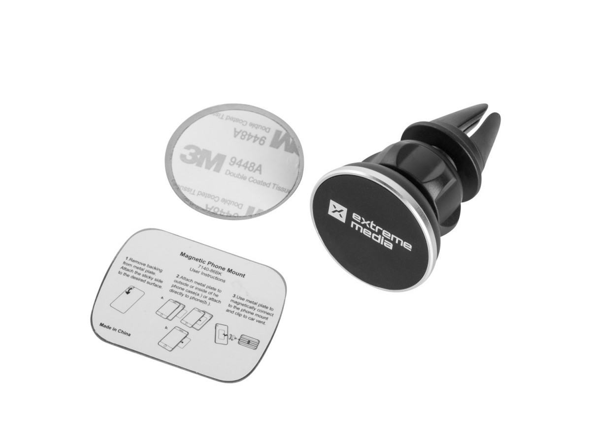 Uchwyt samochodowy do telefonu nawigacji magnetyczny z regulacją