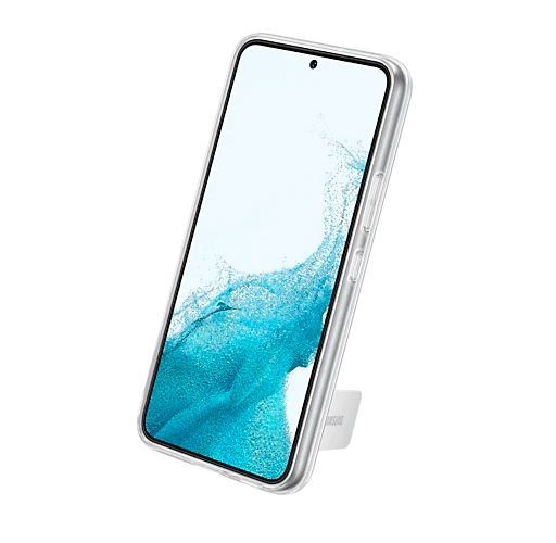Etui Clear Standing Cover S22  Transparent 