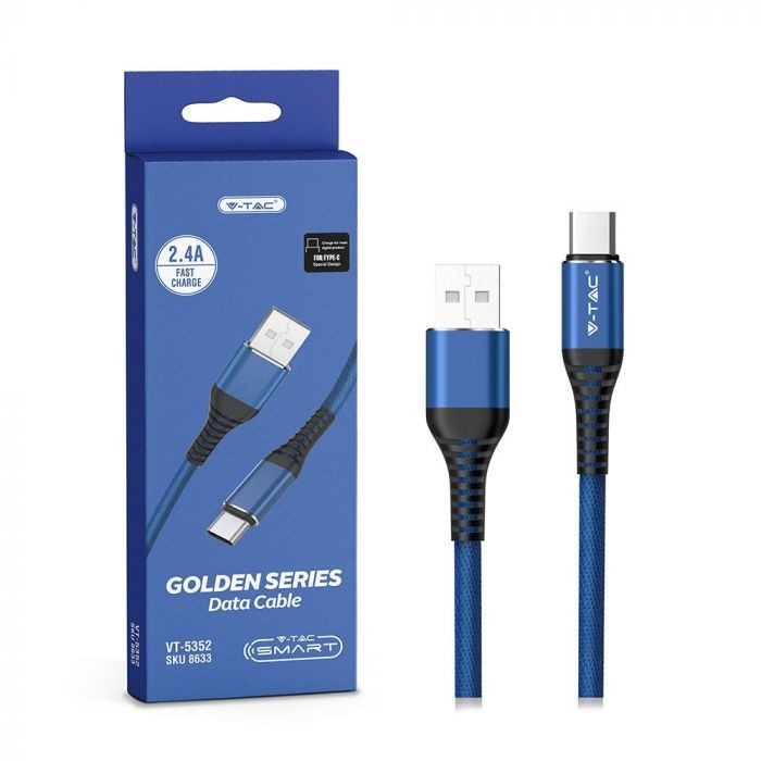 Kabel USB M - USB Typ-C M 1M 2.4A 