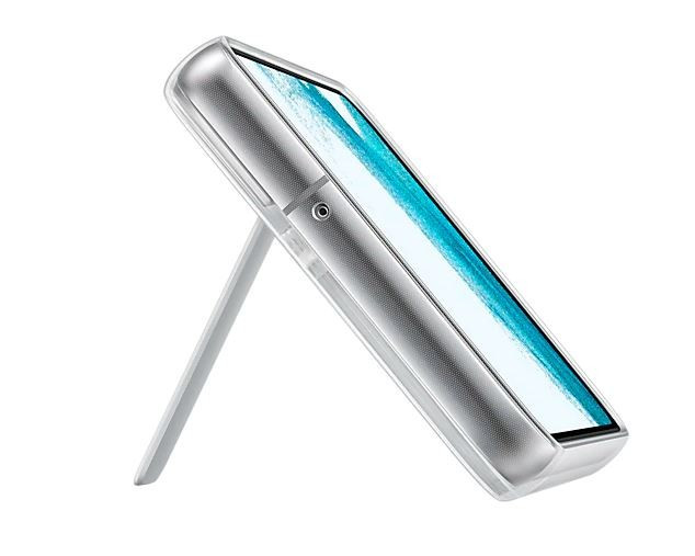 Etui Clear Standing Cover S22  Transparent 