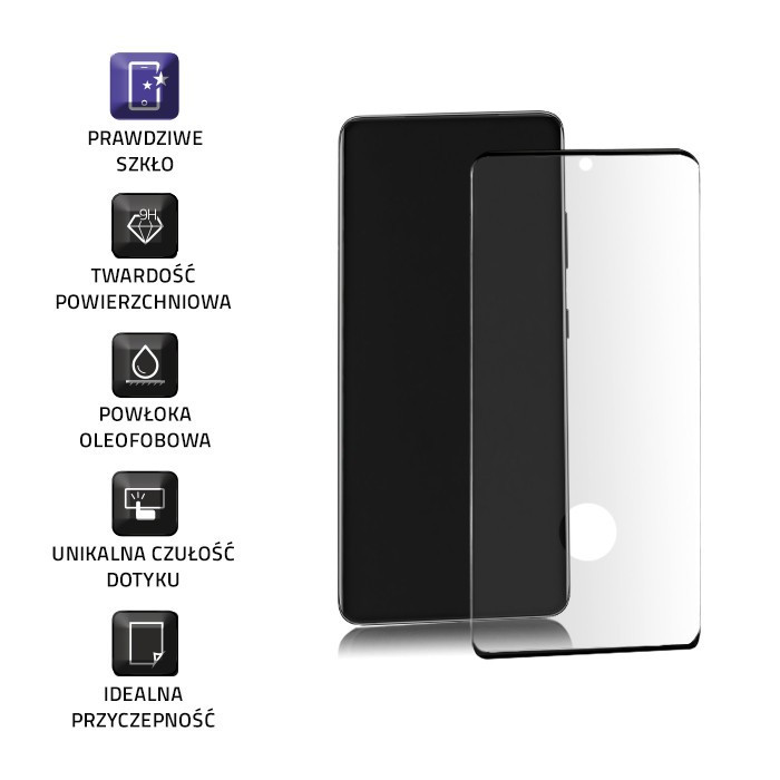 Szkło ochronne hartowane  PREMIUM do Samsung Galaxy S21