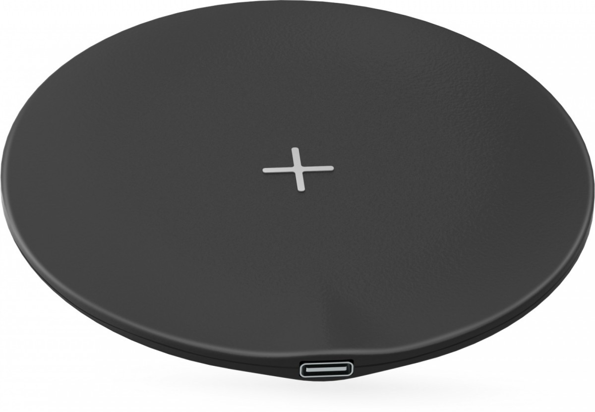 Ładowarka bezprzewodowa 10W YAC 5110BK, LED, certyfikat Qi 