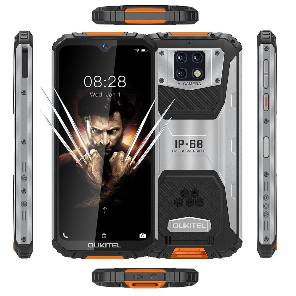 Smartfon WP6 6/128 DualSIM Pomarańczowy 