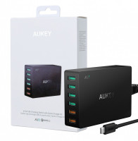 PA-T11 ładowarka sieciowa 6xUSB Quick Charge 3.0 15.6A 60W