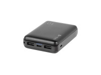Power Bank Extreme Media Trevi Compact 10000mAh 2x USB + 1x USB-C Czarny