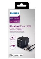 Ładowarka 5V/3.1A 15.5W iPhone 5, iPad 3, iPad mini (z kablem   Apple Lightning)